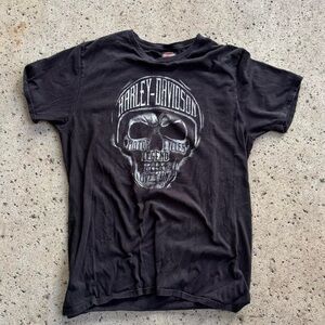 Harley-Davidson Black Skull Tee